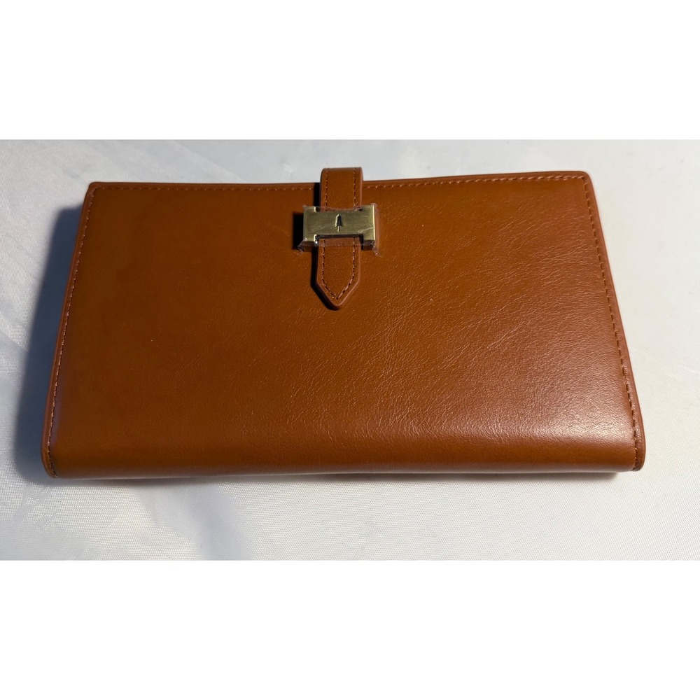 Portland Leather Goods Vintage Tan Hirizon Bifold Wallet NEW